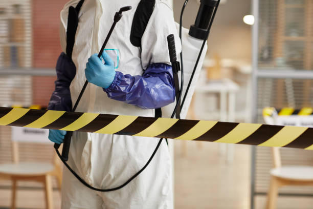 Professional Blood Cleanup technician working in Niantic, CT